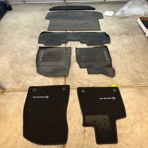2018-2020 Lexus RX350 weather guard floor mats. OEM genuine parts